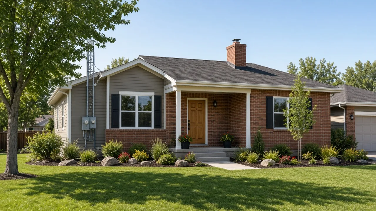 Denver metro home ready for electrical service and panel upgrade work